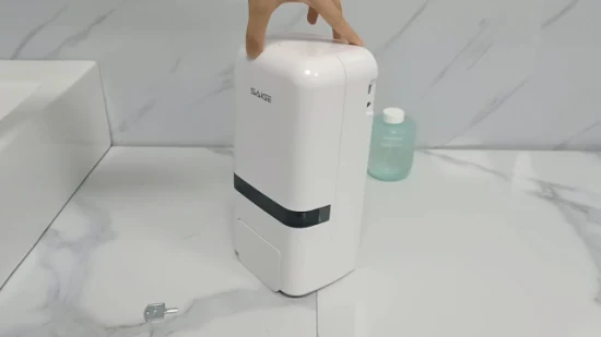 Dispensador manual de jabón líquido de plástico ABS de alta calidad Saige 1600 ml