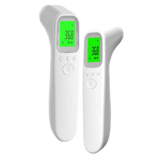 Probador infrarrojo al aire libre interior del termómetro del cuerpo humano de los termómetros de la frente sin contacto