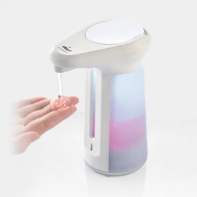 Dispensador automático de jabón para suelo, dispositivo electrónico eléctrico con codo, pantalla de agua líquida