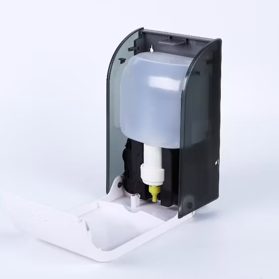 2022 nuevo tipo dispensador automático del jabón del cuarto de baño de la mano del espray de Touchless del desinfectante del termómetro