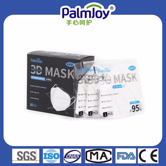 CE médico TUV Eua FFP2 En149 de la mascarilla 5ply de KN95 N95