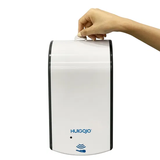 Dispensador automático montado en la pared del desinfectante de la mano del jabón de las mercancías del dispensador del jabón de la espuma 1000ml