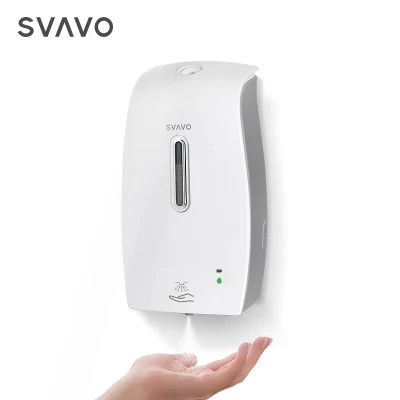 Svavo Touch Free Sensor de espuma automático Dispensador de jabón de plástico sin contacto para baño
