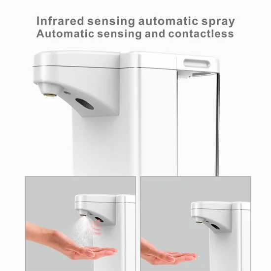 Dispensador infrarrojo automático líquido del jabón del sensor de movimiento del rayo de la espuma eléctrica de gran volumen