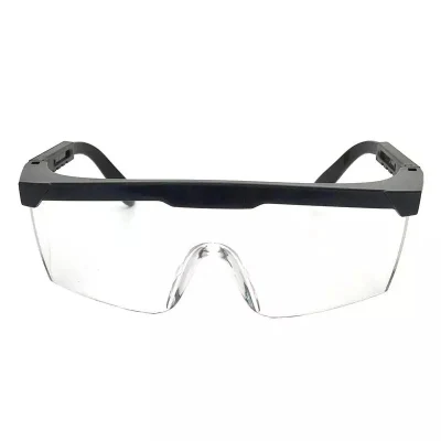 Gafas protectoras de material de PC con media montura, gafas de seguridad, gafas de trabajo